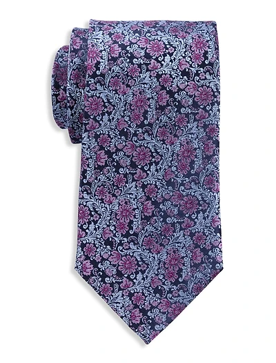 Paisley Floral Silk Tie