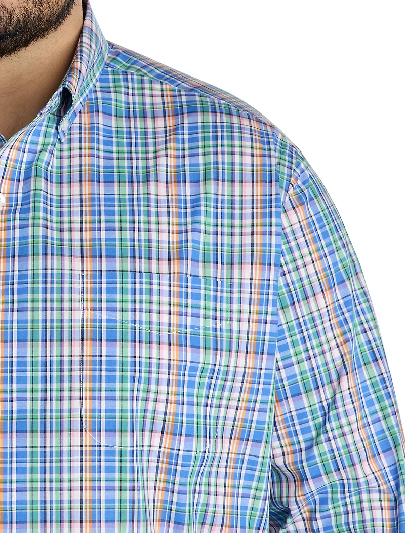 Plaid Tech Sport Shirt