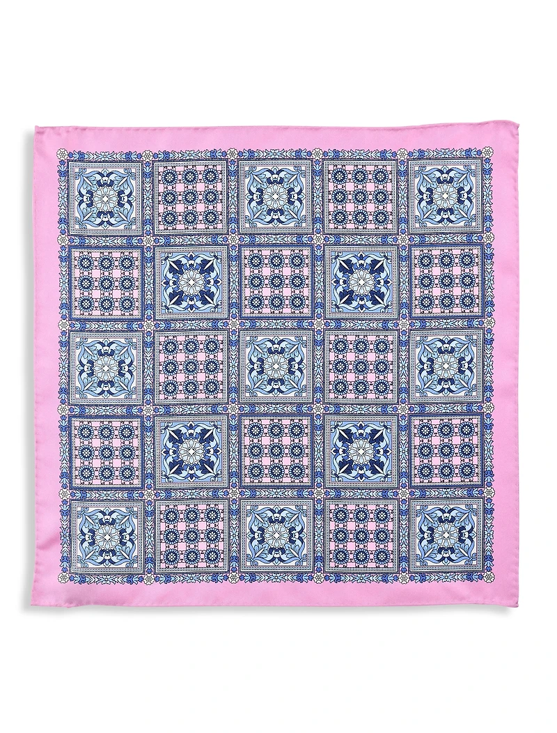 Multi Square Silk Pocket