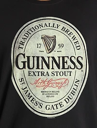 Guinness Distressed Logo Graphic Tee