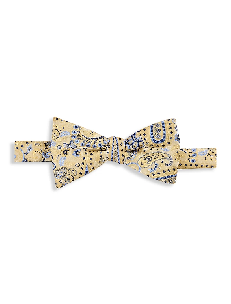 Springtime Paisley Bow Tie