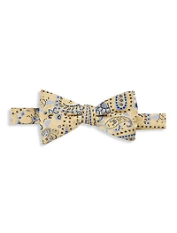 Springtime Paisley Bow Tie