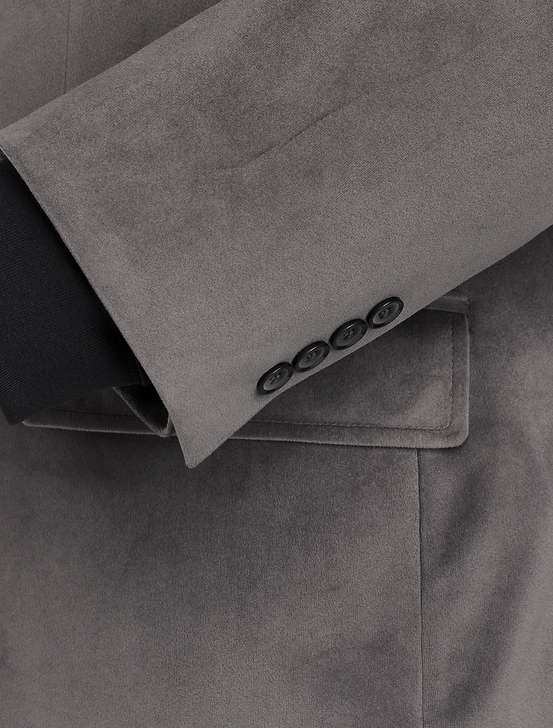 Jacket-Relaxer Velvet Sport Coat