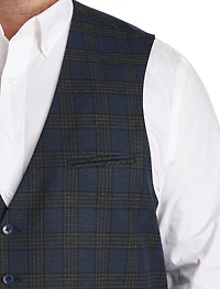 Glen Plaid Vest