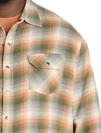 Medium Plaid Flannel Sport Shirt