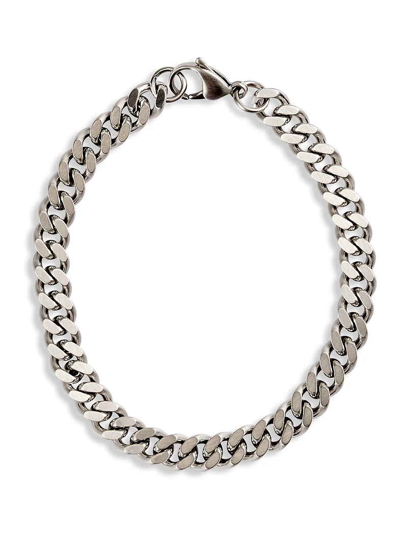 Curb-Link Chain Bracelet