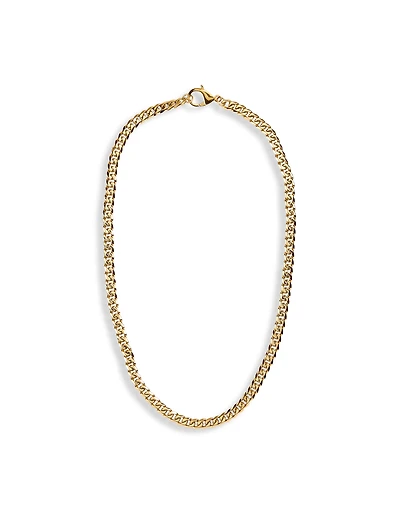 Curb-Link Chain Necklace