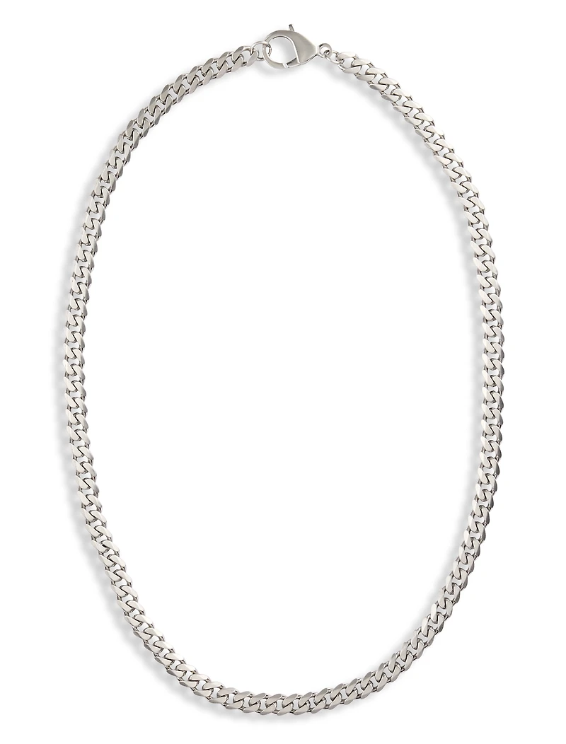 Curb-Link Chain Necklace