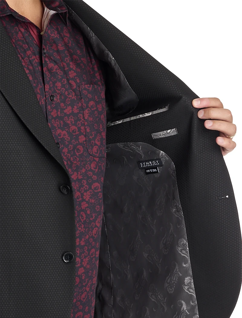 Sophisticated Textured Jacket-Relaxer Sport Coat
