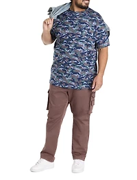 Moisture-Wicking Printed Pocket T-Shirt