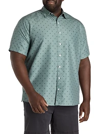 Microfiber Dotted Sport Shirt