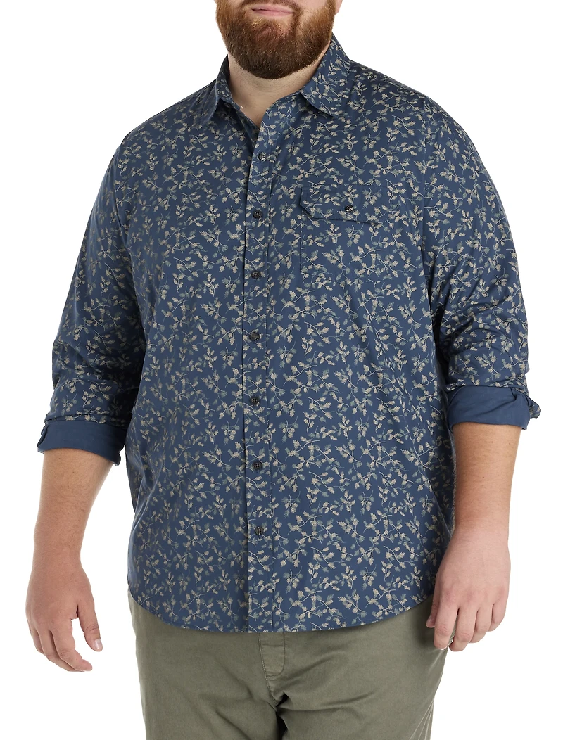 Fern Print Sport Shirt