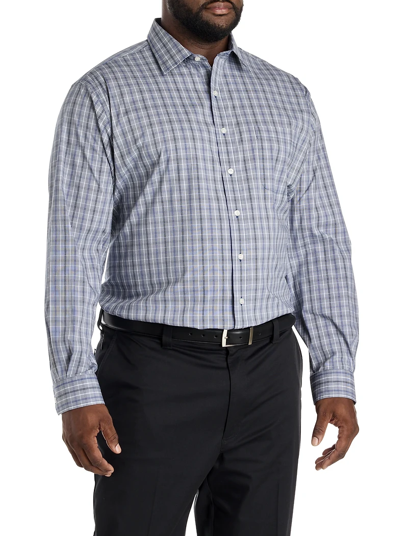 Medium Plaid Performance Dress Shirt