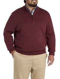 Heathered 1/4-Zip Pullover