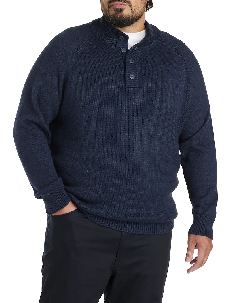Mockneck Pullover Sweater
