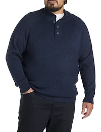 Mockneck Pullover Sweater