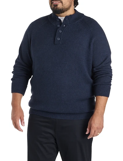 Mockneck Pullover Sweater