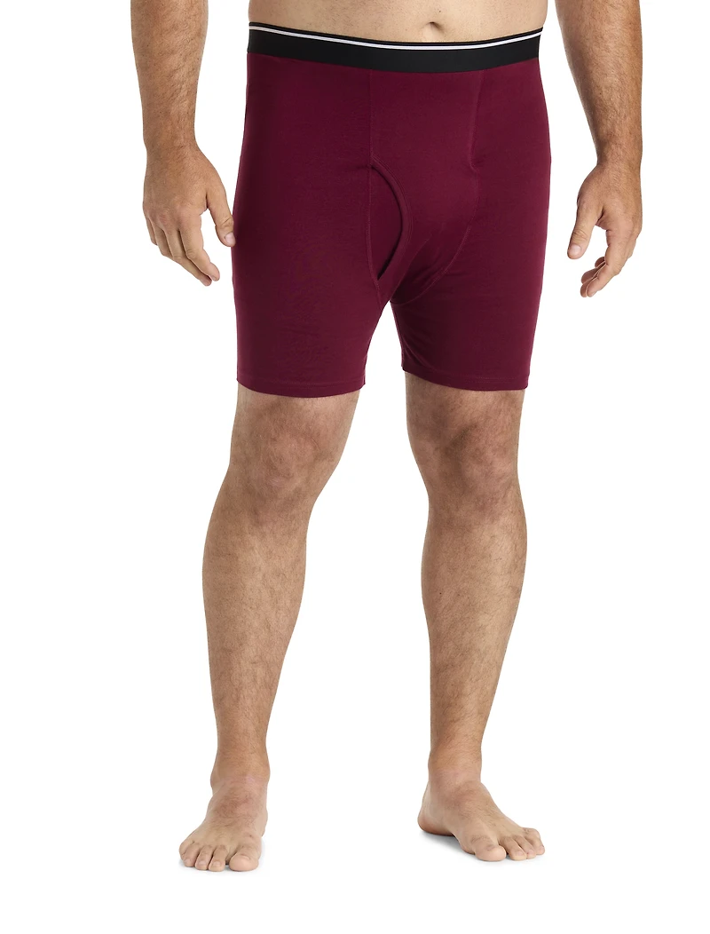 3-pk Active Stretch 4 Inch Boxer Briefs