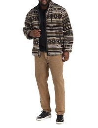 Aztec Inspired Fleece Jacket