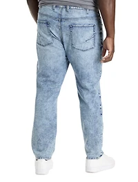 Aged Appeal Tapered-Fit Jeans