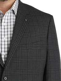Tonal Plaid Sport Coat