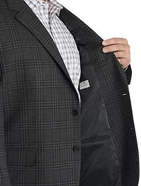 Tonal Plaid Sport Coat