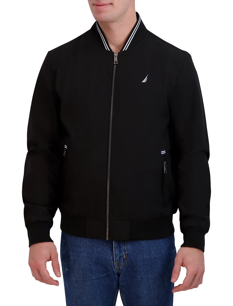 Stretch Bomber Jacket