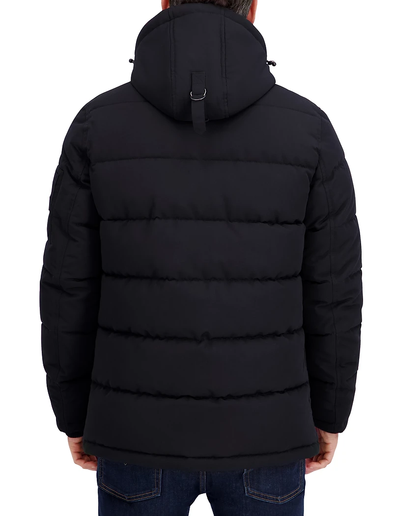 Quilted Hooded Jacket