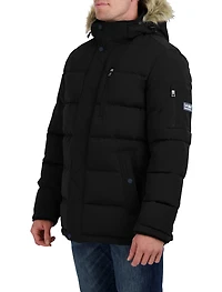 Quilted Hooded Jacket