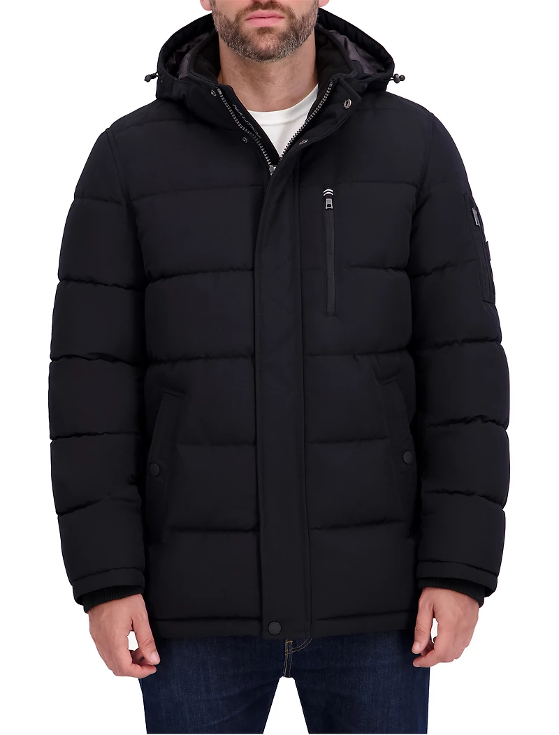 Quilted Hooded Jacket