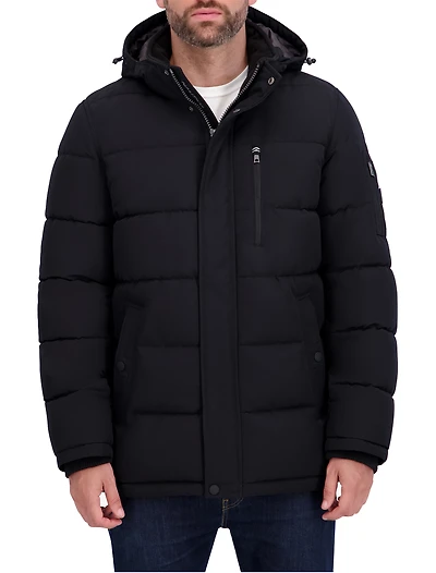Quilted Hooded Jacket