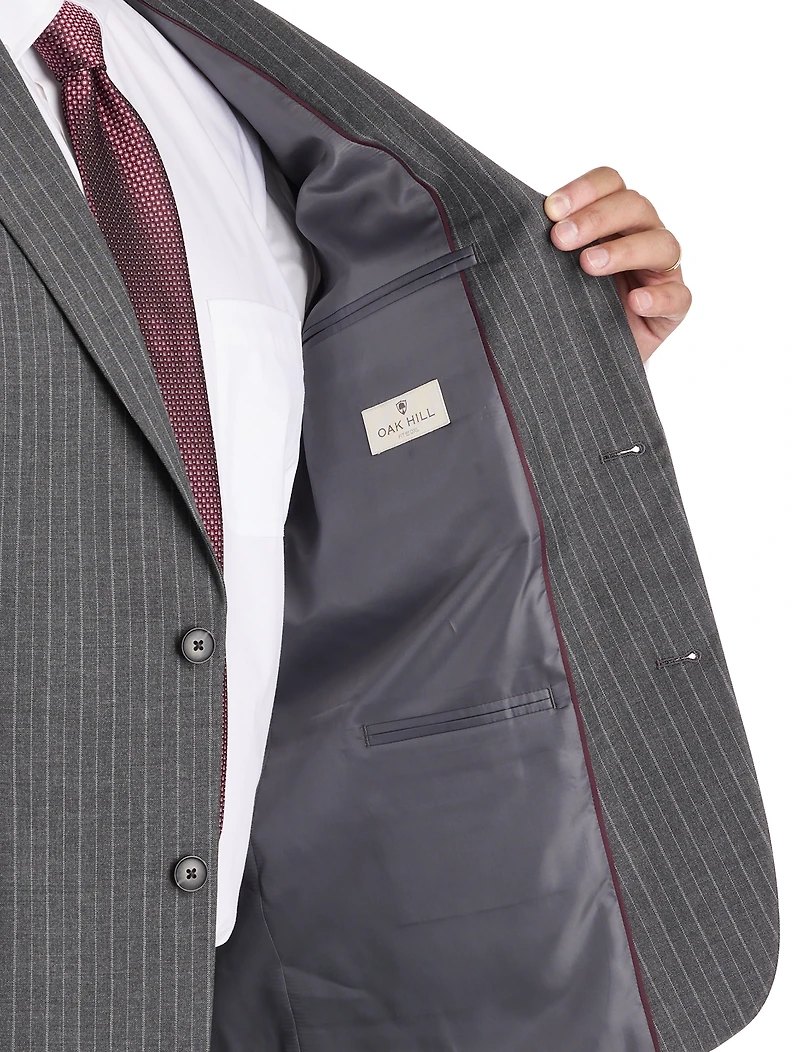 Jacket Relaxer Pinstripe Suit