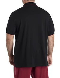 Chest-Striped Polo Shirt