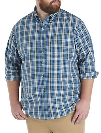 Easy-Care Small Plaid Sport Shirt