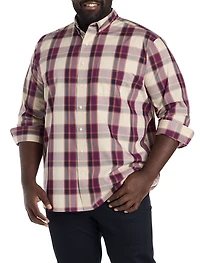Large Plaid Sport Shirt
