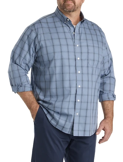 Large Plaid Sport Shirt