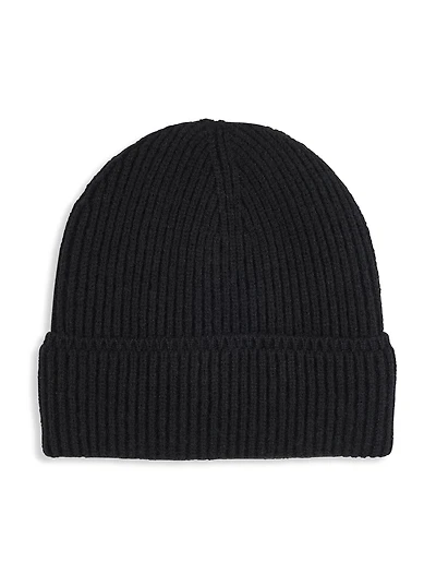 Ribbed-Knit Cuff Beanie