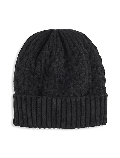 Cable Cuff Beanie 