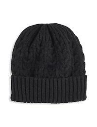 Cable Cuff Beanie 