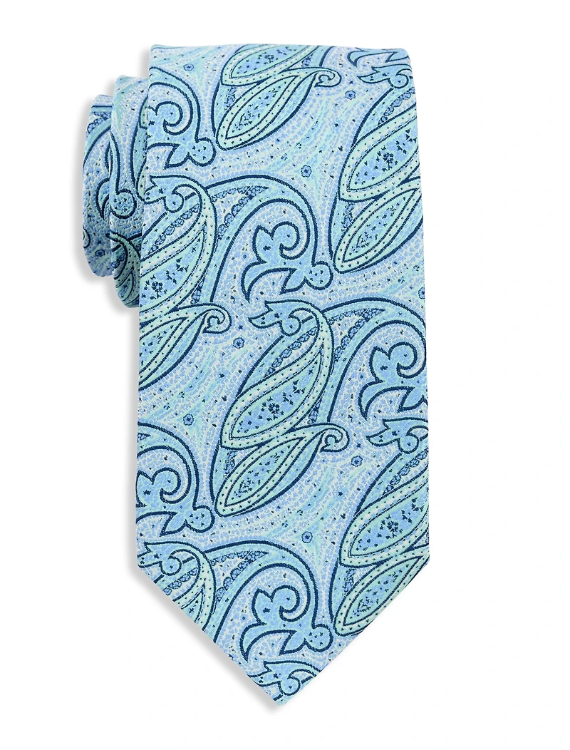Dotted Paisley Tie