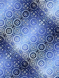 Ombré Medallion Tie