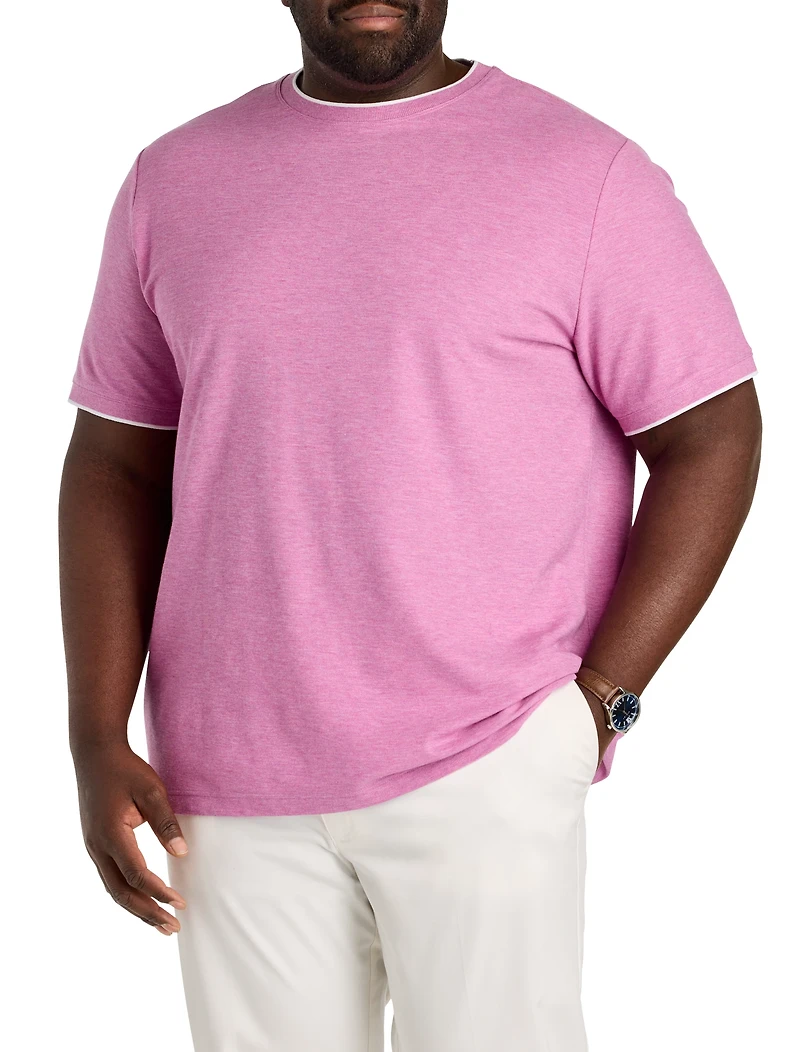 Piqué Crewneck T-Shirt