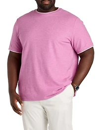 Piqué Crewneck T-Shirt