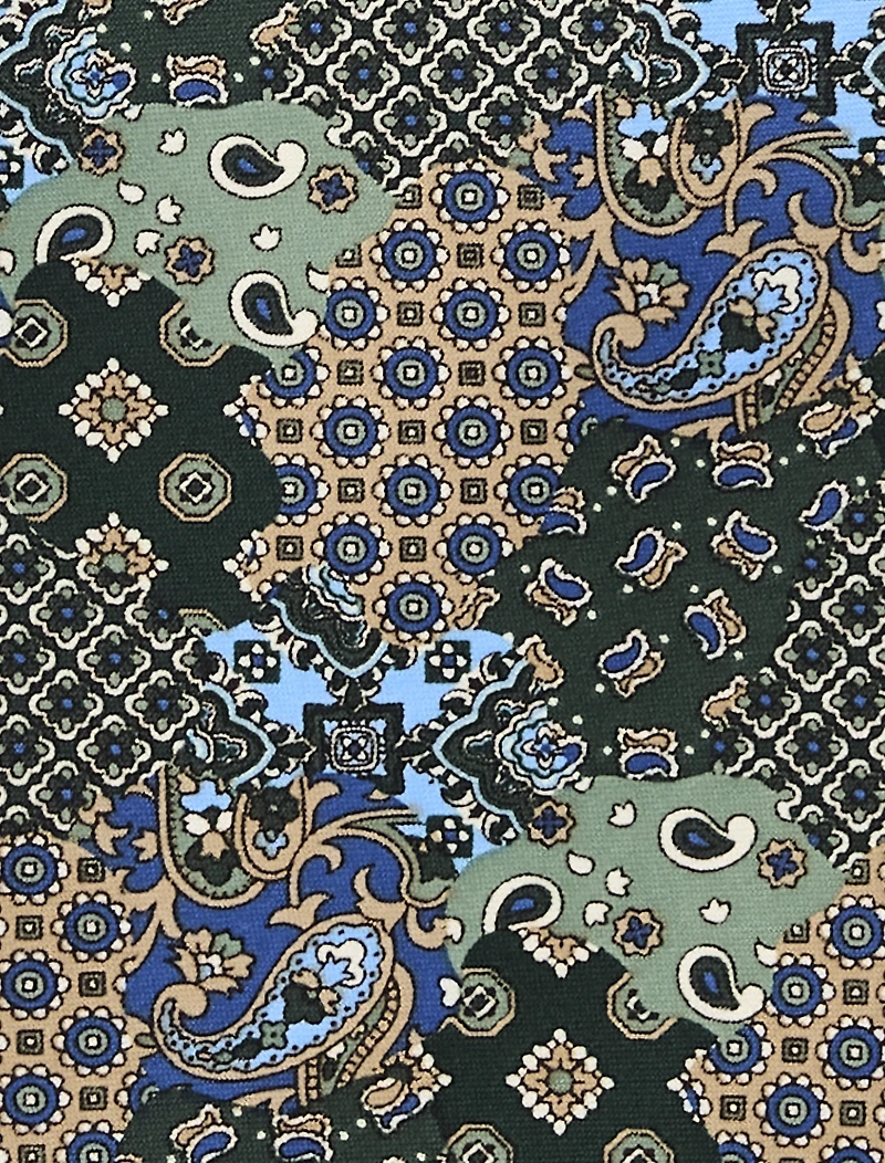 Patchwork Paisley Tie