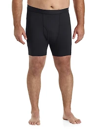 3-pk Solid Active Stretch 4 Inch Boxer Briefs