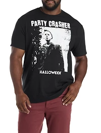 Halloween Party Crasher Graphic Tee