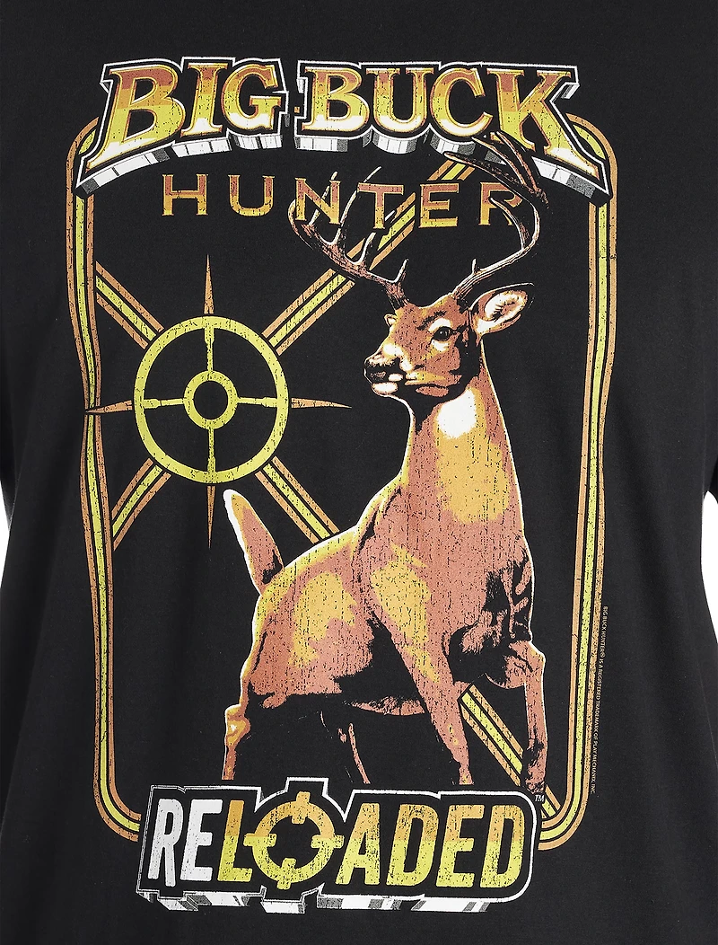 Buck Hunter Game Graphic Tee