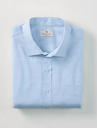 Linen-Blend Tech Sport Shirt