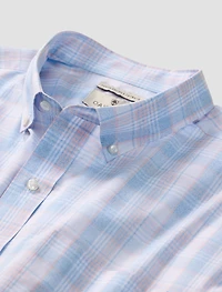 Heather Plaid Tech Sport Shirt