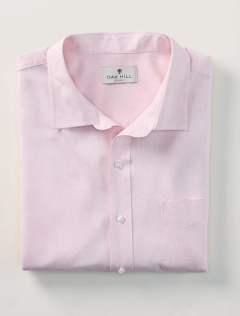 Linen-Blend Tech Sport Shirt